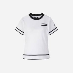 PXG골프반팔티 TQK PIMPW4119-01 여성 여름 R-넥 숏 슬리브 니트