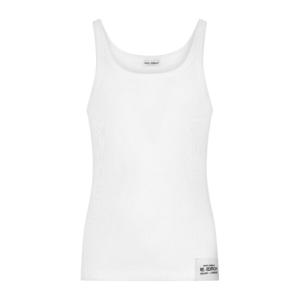 돌체앤가바나 민소매 티셔츠 M8E98J/ONO02 W0800 BIANCO OTTICO