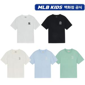 MLB키즈 베이직 스몰로고 반팔티셔츠 (7ATSB0453ALL)