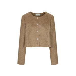 [르샵][르샵] 스웨이드 크롭 자켓 SO8JK226
