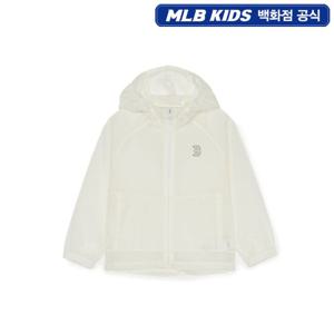 [MLB KIDS] 베이직 아웃도어 초경량 바람막이 - CRS(크림) (7AWJB0153)