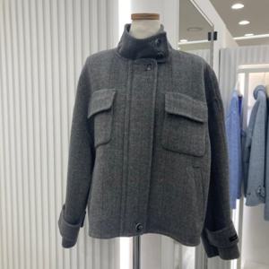 [무자크]무자크 체크하이넥자켓/MP1WJK26-87F