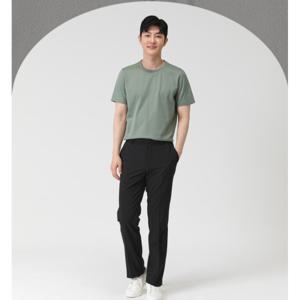 [피에이티]남성 일자핏 시어서커 팬츠 1K31601