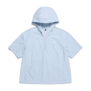 내셔널지오그래픽 N252WTS170 여성 프로즌큐브 반팔 후디 L/BLUE