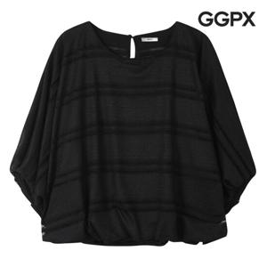 [지지피엑스]돌먼 슬리브 벌룬 블라우스 (GP4SH001F)