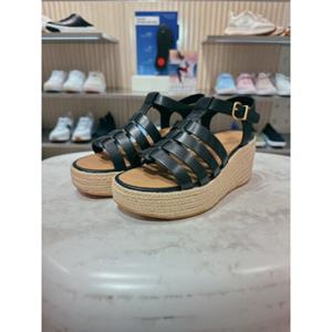 [FITFLOP][플랫폼] FFSO5E146BK 25S S 에스파듀 웨지 블랙 여성 피셔맨 샌들