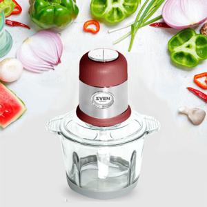 스벤 3000L 글라스 유리 용기 멀티 다지기 단품 3L 야채절단기 고기다지기 야채칼 멀티다지기 마늘커터기