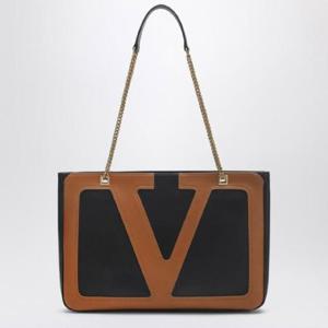 VALENTINO GARAVANI 비바 슈퍼스타 블랙/브라운 미디엄 백 6W2B0R13PTJ/Q_VALE-RFA