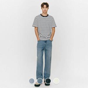 [지오다노]남성 여름 스트레이트 일자핏 쿨맥스 청바지 데님 팬츠 115548/01115548