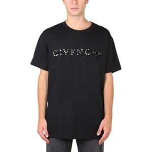 지방시 반팔 티셔츠 BM717L3Y6B 001 BLACK