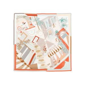 펜디 머플러 스카프 FXT091 AUMAF1FU2 Orange
