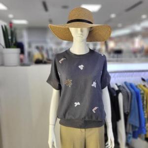더스토아 DP01 시슬리 시보리 배색 블라우스 T25thc240l020