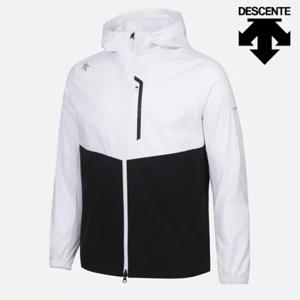 [데상트]데상트 터프 우븐 후드형 바람막이 SP123RWB28WHT0 자켓