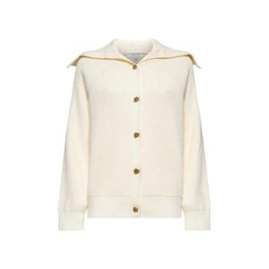 BOTTEGA VENETA KNOT 버튼 리브 코튼 가디건 1994359
