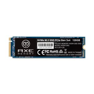 AXE MEMORY 액스 메모리 SSD 128GB PCIe Gen 3.0 × 4 NVMe 내장 M.2 2280  AXSN128G