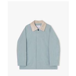 리버클래시 25S/S 블루 칼라 배색 트렌치 코트 LLS20502