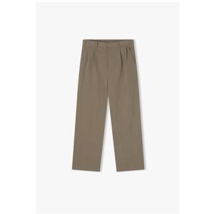 리버클래시 25S/S 베이지 와이드핏 투턱 팬츠 LLS23531