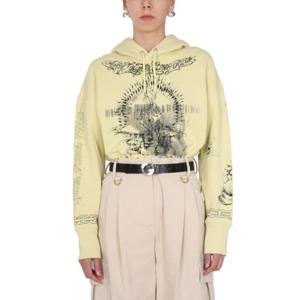 지방시 후드 티셔츠 BWJ01Z3Z59 747 YELLOW