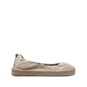 Brunello Cucinelli 스웨이드 슬립온 에스파드리유 20mm MZSFG2417CXI35