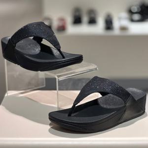 핏플랍 25S/S 루루 쉬머럭스 여성 토 포스트 FFSO5E302BK 올블랙