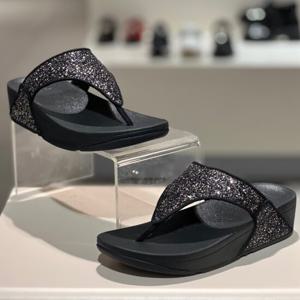 핏플랍 25S/S 루루 멀티 글리터 여성 토 포스트 FFSO5E309BK 블랙
