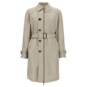 BURBERRY Car coat silk 8107233CASTLE