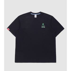 르꼬끄 르꼬끄X그로서리스터프 유니 백그래픽 반팔티 QQ223LRS49 BLK WHT BUT LPK