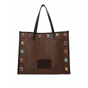 [ETRO] 여성 토트 백 Globtter 미디 쇼핑 1N0088665600 Multicolour /8