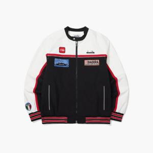 디아도라자켓 KQJ D3321LJK01BLK 피트크루 컬러블럭 자켓 BLACK