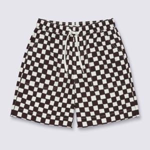 [VANS] 공용 아티스트 컬렉션 두들 체커 쇼츠 VN000QF7FBA 블랙