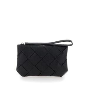 BOTTEGA VENETA 보테가 베네타 디아고 미디엄 블랙 클러치백 1983826