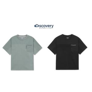 디스커버리키즈 DKRS82053  프레시벤트 전면포켓 하이브리드 반팔티셔츠