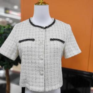 파파야 DP01 노카라 크롭자켓 PNPRJK011B