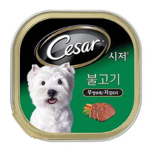 시저 강아지캔 1세이상 불고기 100G