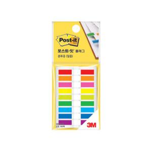 [3M] 포스트잇 플래그 683-9KP 20매*9색(6*44mm)