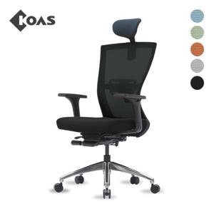 [코아스]브리오 메쉬의자 헤드 (블랙) OSCH1108HAA