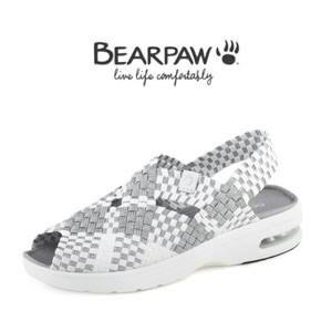 베어파우(BEARPAW) LISA 우븐 쿠션 샌들 K2183084OA-W