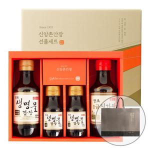 [신앙촌] 양조간장 선물세트  스타 4호 (쇼핑백 증정)