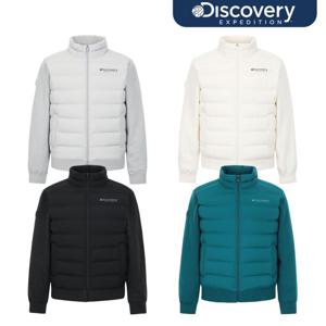 디스커버리[택가359,000원]23FW 이월/할인 남성 에스턴 니트H/B 구스 경량패딩 DMDJG5036