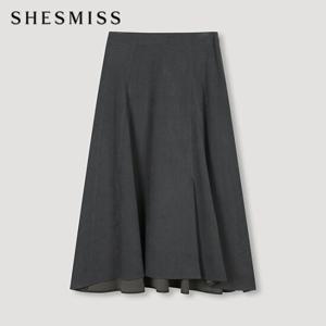 [쉬즈미스] 언발란스 플레어 스커트_SWWSKN41040_CH