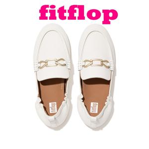 [핏플랍][알레그로] 체인 레더 여성 로퍼 (크림)(FFSO4E101)