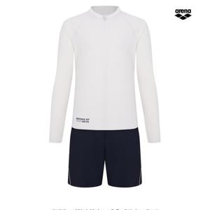아레나남자성인애쉬 레저 집업 래쉬가드 세트A4BM1PC71GRY