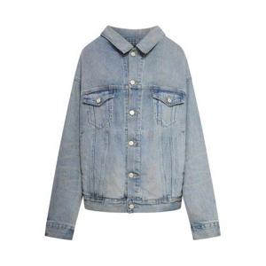 발렌시아가 데님 자켓 786638TQW55 6379 Denim