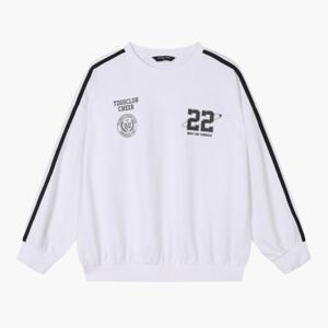 [더데이걸]블록코어 박시핏 스웻셔츠 TGMA24801 [모다아울렛 남