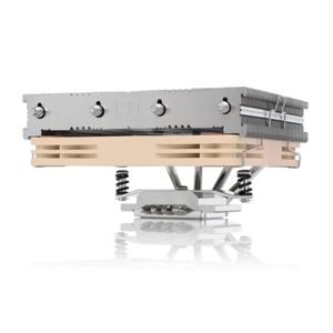Noctua NH-L12S, 프리미엄 로우 프로파일 CPU 조용한 120mm PWM 팬 포함 (브라운)