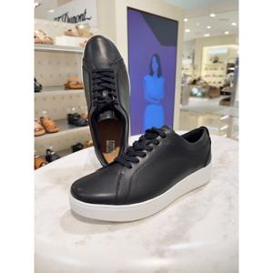 [FITFLOP][랠리] FFSO4F032BK 24F W 블랙 레더 여성 스니커즈