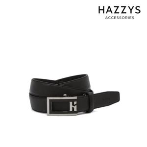 헤지스ACC  버클 H장식 소가죽 자동벨트 HJBE4F775BK