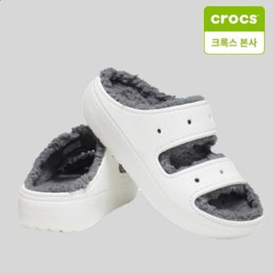 [크록스 본사] 클래식 코지 샌들 207446-100 사무실슬리퍼