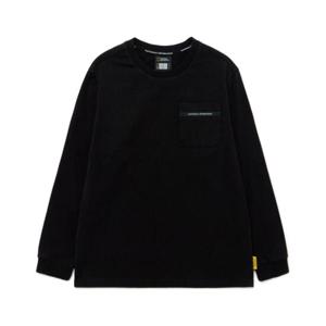 [내셔널지오그래픽키즈]스몰로고 포켓 긴팔티 K251UTS010-KH