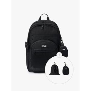 [휠라] FILA 25년 신상 신학기 23L 컴포트 메쉬 백팩 FS3BPH1004XBLK 2